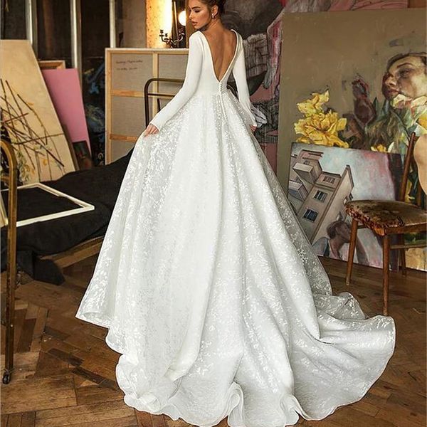 boho robe de mariee vestido novia wedding dress satin longue long sleeves robe de soiree simple bride to be, Black;gray
boho robe de mariee vestido novia wedding dress satin longue long sleeves robe de soiree simple bride to be, Black;gray