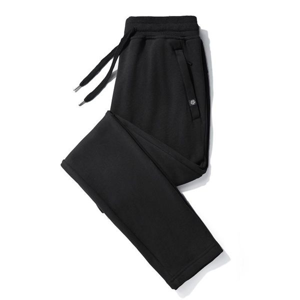men's pants spring and autumn large pure cotton casual elastic leggings sports knitted loose men trousers, Black
men's pants spring and autumn large pure cotton casual elastic leggings sports knitted loose men trousers, Black
