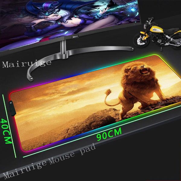 mouse pads & wrist rests mairuige large pad black lock edge watercolor style animal lion custom home computer keyboard desk mat rubber non-s
mouse pads & wrist rests mairuige large pad black lock edge watercolor style animal lion custom home computer keyboard desk mat rubber non-s