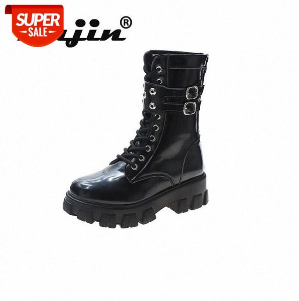 fujin women's short boots 2021 autumn new platform increased round head belt buckle fashion breathable motorcycle boots #p98o
fujin women's short boots 2021 autumn new platform increased round head belt buckle fashion breathable motorcycle boots #p98o