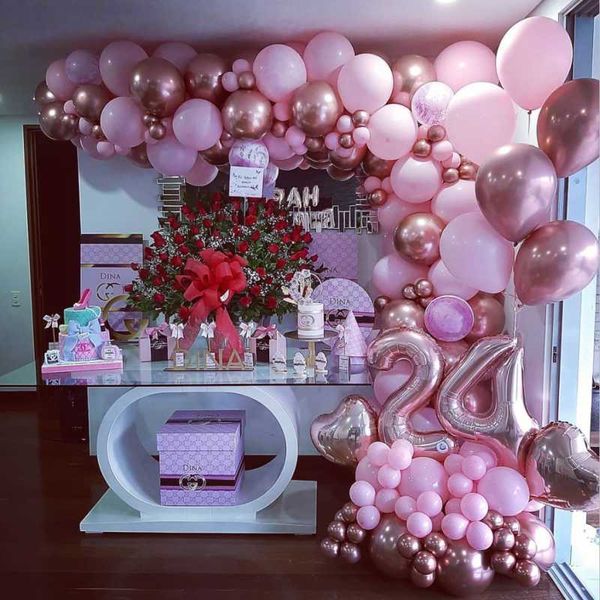 168pcs macaron pink latex balloon chain balloons arch party wall for birthday engagement wedding decoration supplies
168pcs macaron pink latex balloon chain balloons arch party wall for birthday engagement wedding decoration supplies
