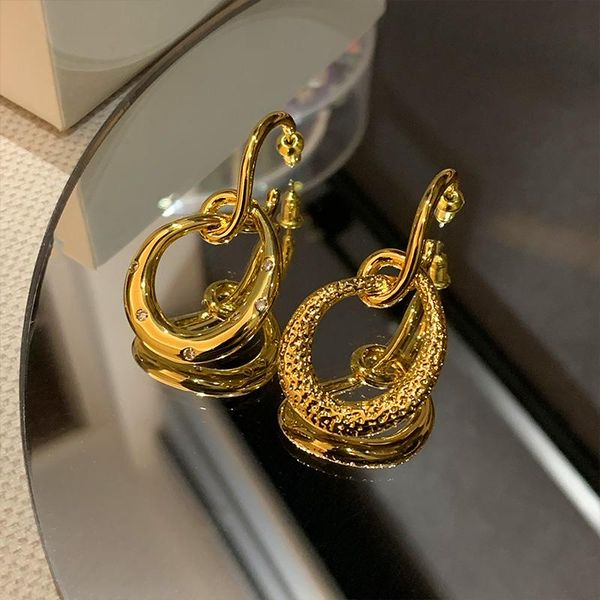 dangle & chandelier aomu gold silver color metal cross stitching earrings irregular asymmetric geometric hollow twisted drop for women
dangle & chandelier aomu gold silver color metal cross stitching earrings irregular asymmetric geometric hollow twisted drop for women