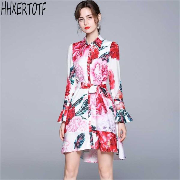 summer elegant women peony floral print irregular dress flare sleeved single-breasted lace-up casual dress vestidos 210531, Black;gray
summer elegant women peony floral print irregular dress flare sleeved single-breasted lace-up casual dress vestidos 210531, Black;gray