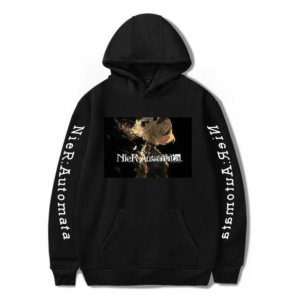 men's hoodies & sweatshirts nier:automata game 2d printing autumn men/women fashion cool long sleeves leisure pollover sweatshirt plu, Black
men's hoodies & sweatshirts nier:automata game 2d printing autumn men/women fashion cool long sleeves leisure pollover sweatshirt plu, Black