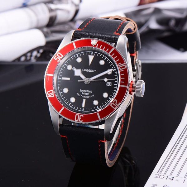 wristwatches 41mm sapphire glass waterproof mechanical swim watch men sport clock luminous calendar luxury automatic male wristwatch, Slivery;brown
wristwatches 41mm sapphire glass waterproof mechanical swim watch men sport clock luminous calendar luxury automatic male wristwatch, Slivery;brown