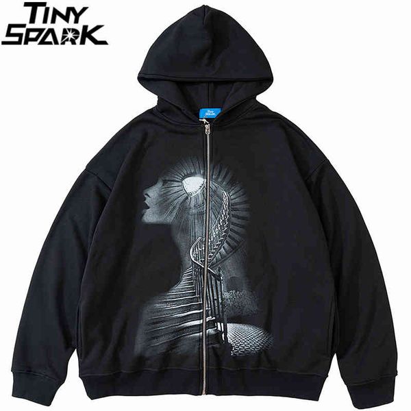 men hip hop hooded strewear dark style stairs print 2021 autumn harajuku cotton et coat outwear black
men hip hop hooded strewear dark style stairs print 2021 autumn harajuku cotton et coat outwear black
