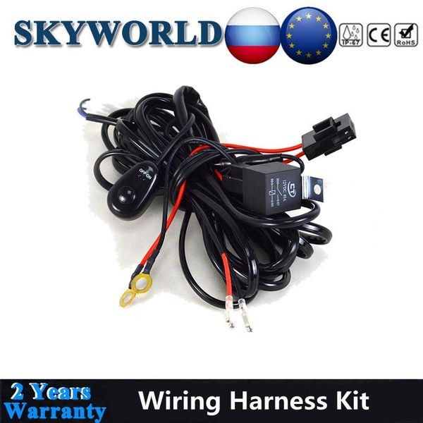 working light wiring harness kit for offroad bar car driving lamp 12v 40a relay switch fuse wire cable truck trailer 4x4 suv uaz
working light wiring harness kit for offroad bar car driving lamp 12v 40a relay switch fuse wire cable truck trailer 4x4 suv uaz