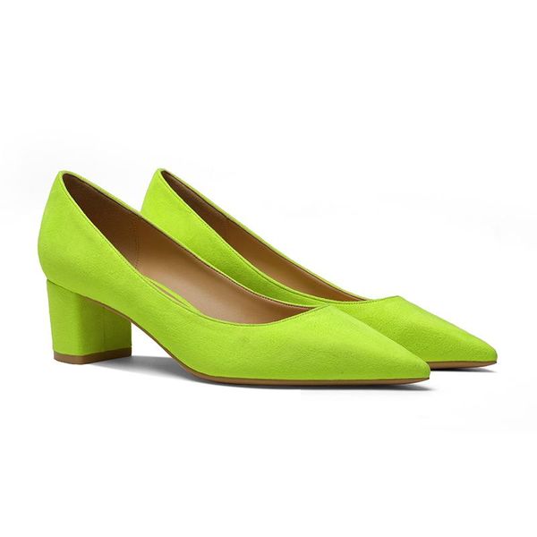 dress shoes women's with elegant and plateau heels for party point toe office pumps green single thick heel, Black 
dress shoes women's with elegant and plateau heels for party point toe office pumps green single thick heel, Black