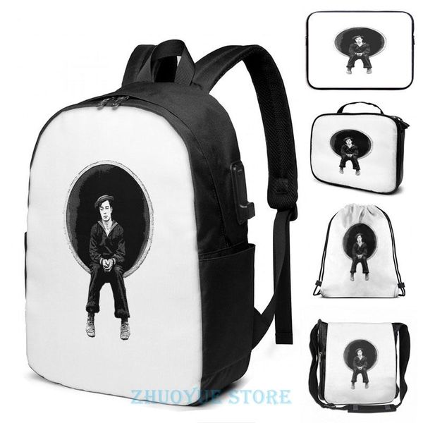 backpack funny graphic print the navigator - buster keaton usb charge men school bags women bag travel laptop
backpack funny graphic print the navigator - buster keaton usb charge men school bags women bag travel laptop