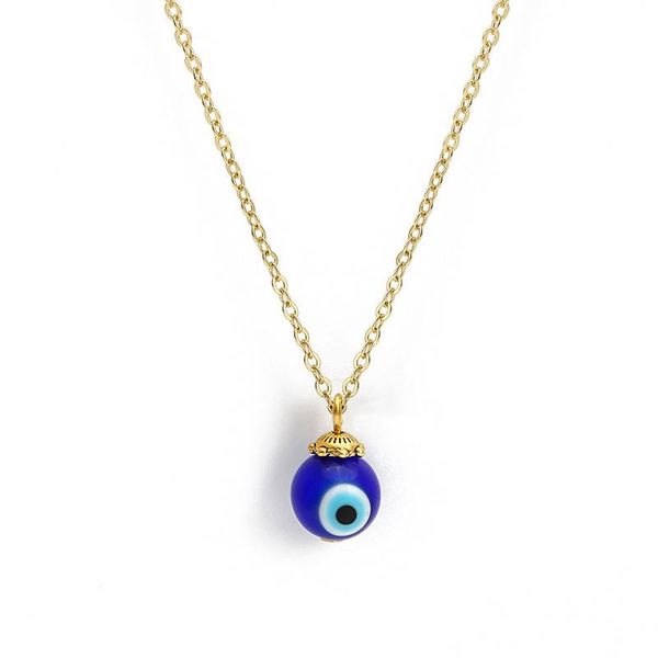 pendant necklaces acrylic round beads blue evil eyes necklace for women men gold color link chain choker jewerly lucky accessories collier, Silver
pendant necklaces acrylic round beads blue evil eyes necklace for women men gold color link chain choker jewerly lucky accessories collier, Silver