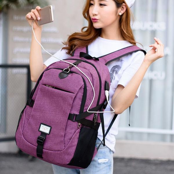backpack usb bag college student leisure travel anti-theft computer jie charging men and women shoulders
backpack usb bag college student leisure travel anti-theft computer jie charging men and women shoulders