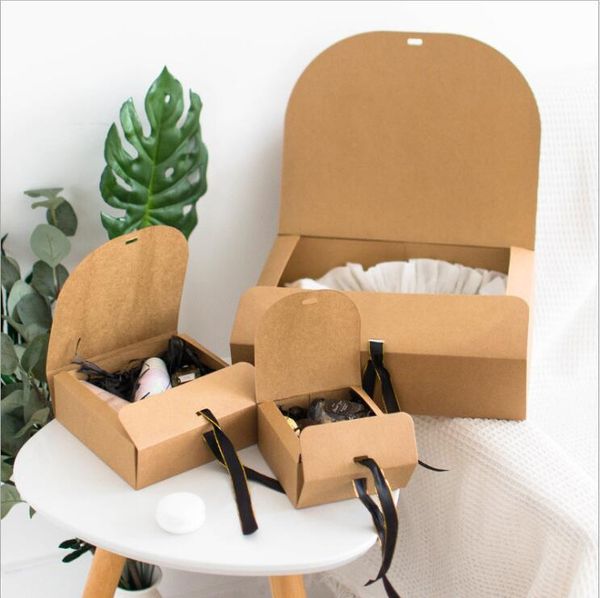 gift wrap 2pcs brown kraft paper box small candy cookie party black cardboard packaging for cosmetic ribbon
gift wrap 2pcs brown kraft paper box small candy cookie party black cardboard packaging for cosmetic ribbon