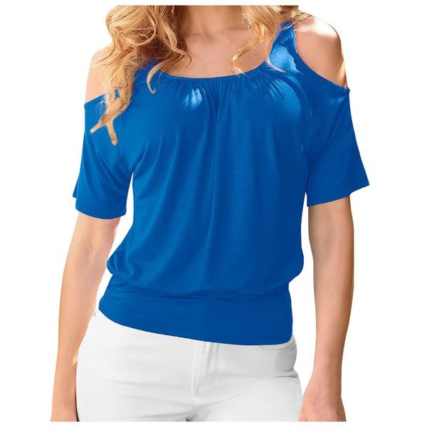 women's t-shirt loose off-shoulder corset solid color o-neck short-sleeved women streetwear clothing oversized, White
women's t-shirt loose off-shoulder corset solid color o-neck short-sleeved women streetwear clothing oversized, White