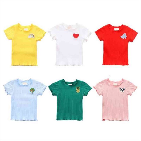 baby girls summer cotton solid print t shirt blouse kids toddler short sleeve children casual tee shirts for, Blue
baby girls summer cotton solid print t shirt blouse kids toddler short sleeve children casual tee shirts for, Blue