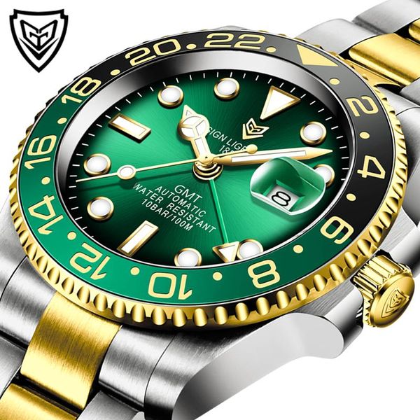mens watches lige automatic machinery full steel watch men fashion casual waterproof clock relogio masculino wristwatches, Slivery;brown
mens watches lige automatic machinery full steel watch men fashion casual waterproof clock relogio masculino wristwatches, Slivery;brown