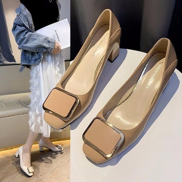 dress shoes pumps 2021 lady's autumn waterproof platform buckle shallow mouth round head high heels single ol women's, Black
dress shoes pumps 2021 lady's autumn waterproof platform buckle shallow mouth round head high heels single ol women's, Black
