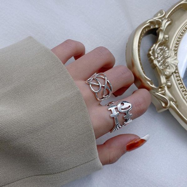 cluster rings morivovog 925 sterling silver fish bone weave line wide for women cute creative personality ring 2021 fashionable jewelry, Golden;silver
cluster rings morivovog 925 sterling silver fish bone weave line wide for women cute creative personality ring 2021 fashionable jewelry, Golden;silver