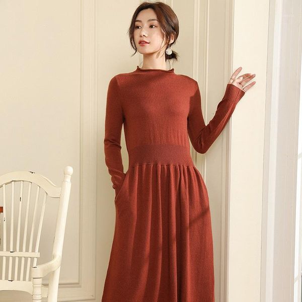 women's sweaters autumn and winter long pullover 19 round neck casual dress ladies knit wool sweater--1, White;black
women's sweaters autumn and winter long pullover 19 round neck casual dress ladies knit wool sweater--1, White;black