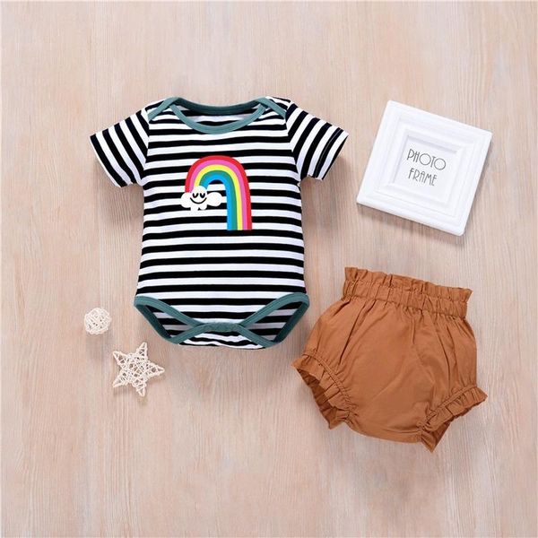 clothing sets baby girl clothes outfit 2021 spring summer black romper short sleeve + triangle climbing suit 0-2year, White
clothing sets baby girl clothes outfit 2021 spring summer black romper short sleeve + triangle climbing suit 0-2year, White