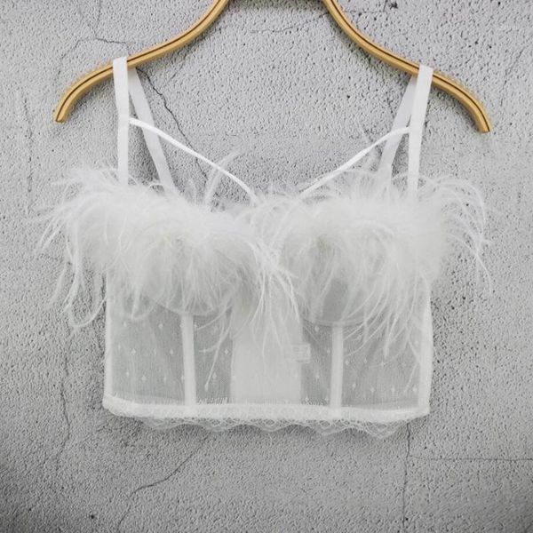 bustiers & corsets black white color mesh lace feather camisole vest tube crop women short bustier camis q842
bustiers & corsets black white color mesh lace feather camisole vest tube crop women short bustier camis q842