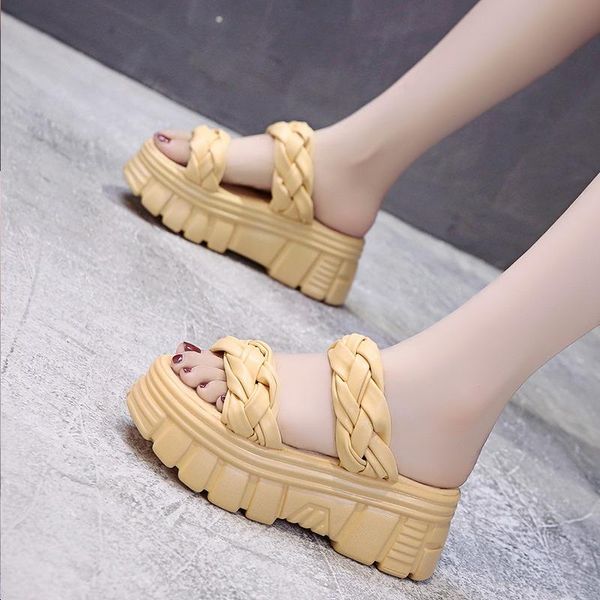 slippers flat shoes female soft increased internal platform luxury slides slipers women heeled mules comfort designer 2021 high, Black
slippers flat shoes female soft increased internal platform luxury slides slipers women heeled mules comfort designer 2021 high, Black