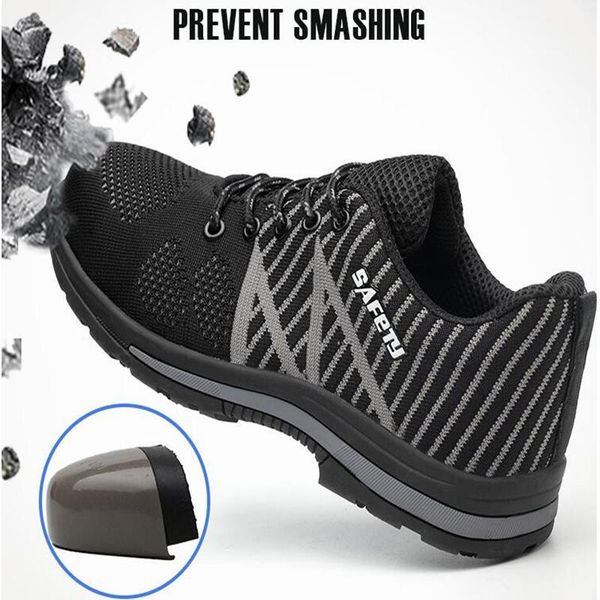 boots ardltme lightweight breathable men safety shoes steel toe work for anti-smashing construction sneaker, Black
boots ardltme lightweight breathable men safety shoes steel toe work for anti-smashing construction sneaker, Black
