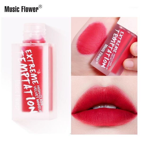 music flower matte lip gloss liquid lipstick waterproof long lasting moisturizing velvet soft cream tint cosmetics1
music flower matte lip gloss liquid lipstick waterproof long lasting moisturizing velvet soft cream tint cosmetics1