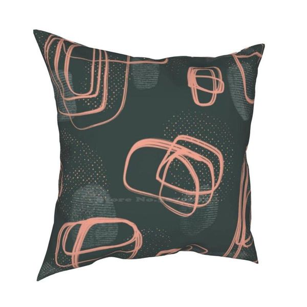 pillow case abstract halftone pattern with round shapes in soft peach and dark teal green home car sofa cushion cover pillowcase
pillow case abstract halftone pattern with round shapes in soft peach and dark teal green home car sofa cushion cover pillowcase