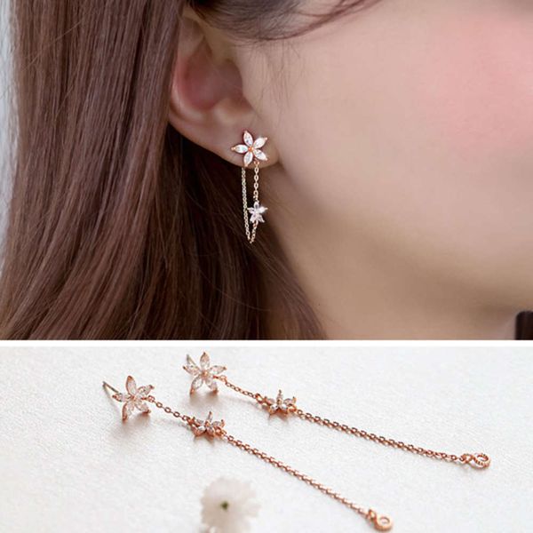sterling sier s925 earrings temperature flower box asymmetric hypoallergenic for fashion women gifts, Golden
sterling sier s925 earrings temperature flower box asymmetric hypoallergenic for fashion women gifts, Golden