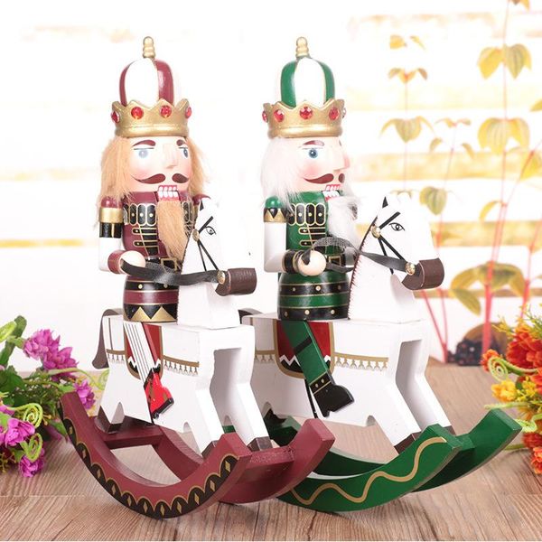 decorative objects & figurines vintage green maroon wooden nutcracker on rocking horse sled figurine handcrafted christmas home decoration c
decorative objects & figurines vintage green maroon wooden nutcracker on rocking horse sled figurine handcrafted christmas home decoration c