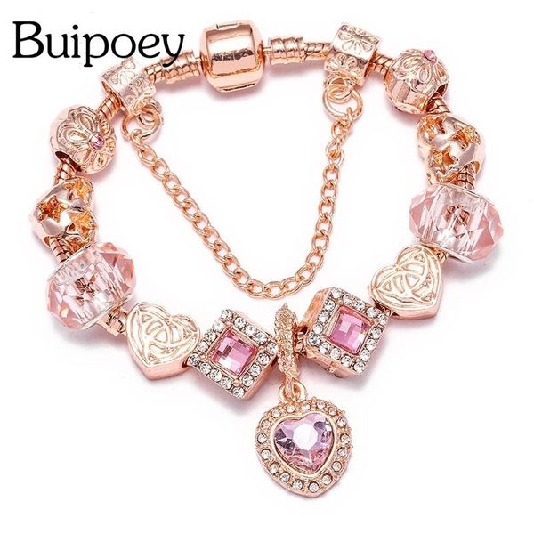 charm bracelets buipoey crystal for women rose gold flower heart pendant bracelet bangle girls jewelry party gift, Golden;silver
charm bracelets buipoey crystal for women rose gold flower heart pendant bracelet bangle girls jewelry party gift, Golden;silver