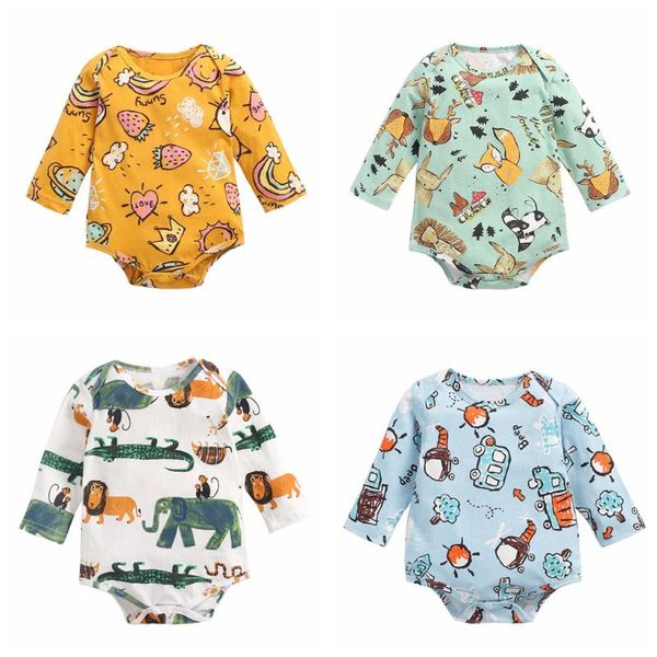 sanlutoz baby boys bodysuits fashion cartoon toddler clothes for born long sleeve clothing rompers, Blue
sanlutoz baby boys bodysuits fashion cartoon toddler clothes for born long sleeve clothing rompers, Blue