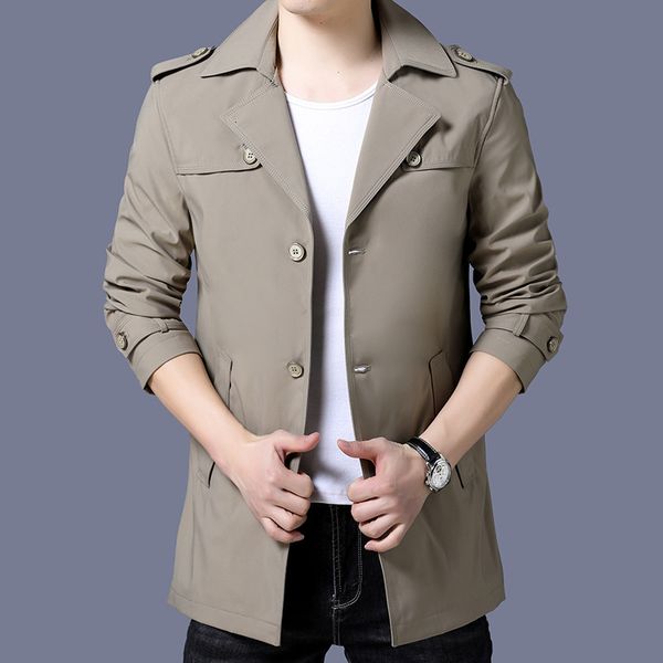 men's windbreaker medium length 2021 autumn trend single breasted british slim fit et youth men's wear, Tan;black
men's windbreaker medium length 2021 autumn trend single breasted british slim fit et youth men's wear, Tan;black