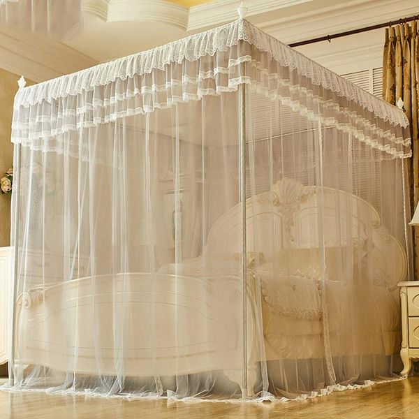 mosquito net european three-door door 1.5m princess wind 1.8m bed double stainless steel bracket home dormitory pattern
mosquito net european three-door door 1.5m princess wind 1.8m bed double stainless steel bracket home dormitory pattern