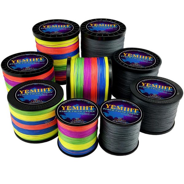 braid line yemiht 1000/500/300m braided pe fishing super strong 12/9 strands fish wire for sea carp brand rope cord peche
braid line yemiht 1000/500/300m braided pe fishing super strong 12/9 strands fish wire for sea carp brand rope cord peche