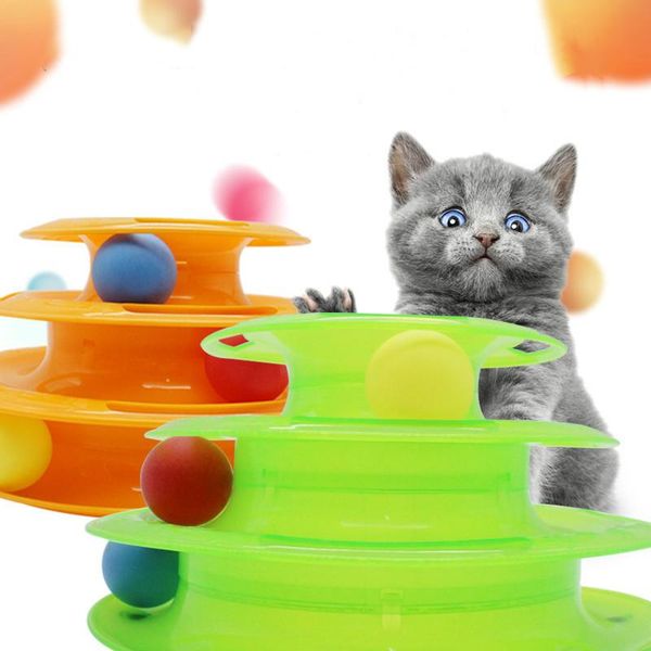 cat toys pet toy three levels tower tracks disc intelligence pay for kids ball interactive training amusement plate
cat toys pet toy three levels tower tracks disc intelligence pay for kids ball interactive training amusement plate