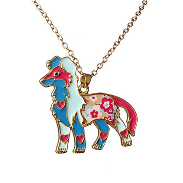pendant necklaces fashion personality puppy necklace europe and america drop rainbow dog jewelry, Silver
pendant necklaces fashion personality puppy necklace europe and america drop rainbow dog jewelry, Silver