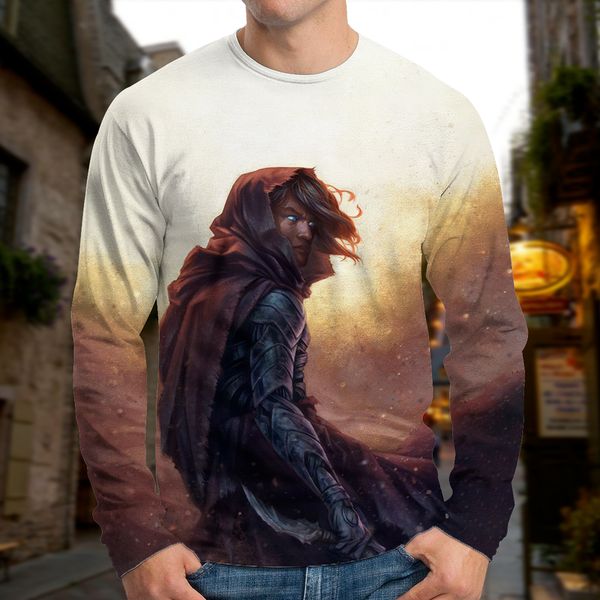 men's european and dune vicissitudes printed 3d t-shirt visual impact party streetwear round neck long sleeve xl printed daily top, White;black
men's european and dune vicissitudes printed 3d t-shirt visual impact party streetwear round neck long sleeve xl printed daily top, White;black