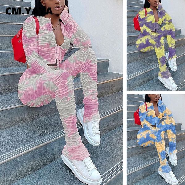 activewear autumn womens set full sleeve legging pant suits tie-dye print trasuit fitness two piece set outfitsby air, White
activewear autumn womens set full sleeve legging pant suits tie-dye print trasuit fitness two piece set outfitsby air, White