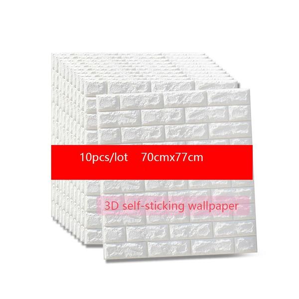 wallpapers 10pcs household environment friendly modern 3d wall stickers living room bedding self adhesive waterproof brick wallpaper
wallpapers 10pcs household environment friendly modern 3d wall stickers living room bedding self adhesive waterproof brick wallpaper