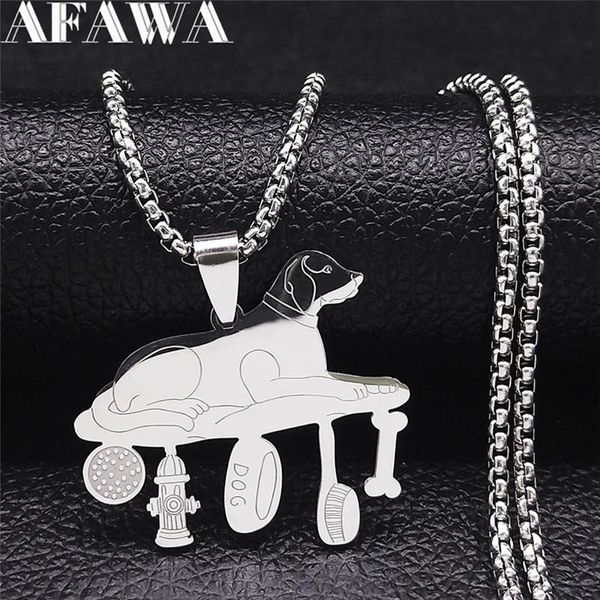 pendant necklaces 2021 fashion dog stainless steel necklace women/men silver color animal jewelry bijoux femme n2216s01
pendant necklaces 2021 fashion dog stainless steel necklace women/men silver color animal jewelry bijoux femme n2216s01
