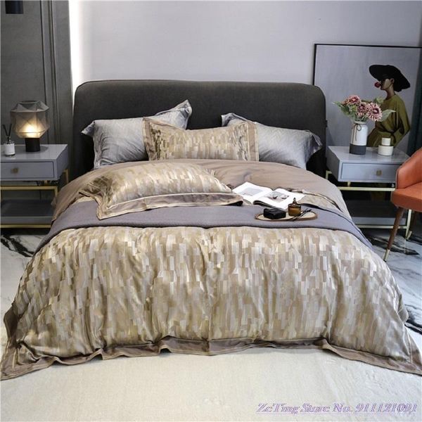 bedding sets cool 4pcs pure cotton set high-end european luxury 100 satin jacquard home textile simple atmospheric model 1.8m
bedding sets cool 4pcs pure cotton set high-end european luxury 100 satin jacquard home textile simple atmospheric model 1.8m