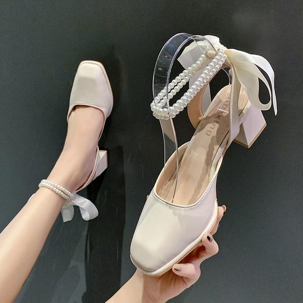 sandals beige heeled comfort shoes for women 2021 summer med black block pearl closed bow medium clear lace up fashion high
sandals beige heeled comfort shoes for women 2021 summer med black block pearl closed bow medium clear lace up fashion high