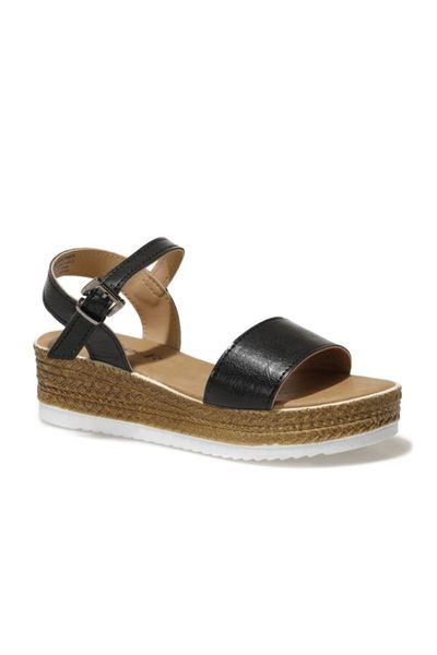 sandals ds21078 1fx black women 's wedges 101028714