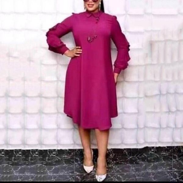 casual dresses african for women fashion africa ruffles long sleeve high waist mid calf burgundy office dress midi vestidos mujer, Black;gray
casual dresses african for women fashion africa ruffles long sleeve high waist mid calf burgundy office dress midi vestidos mujer, Black;gray
