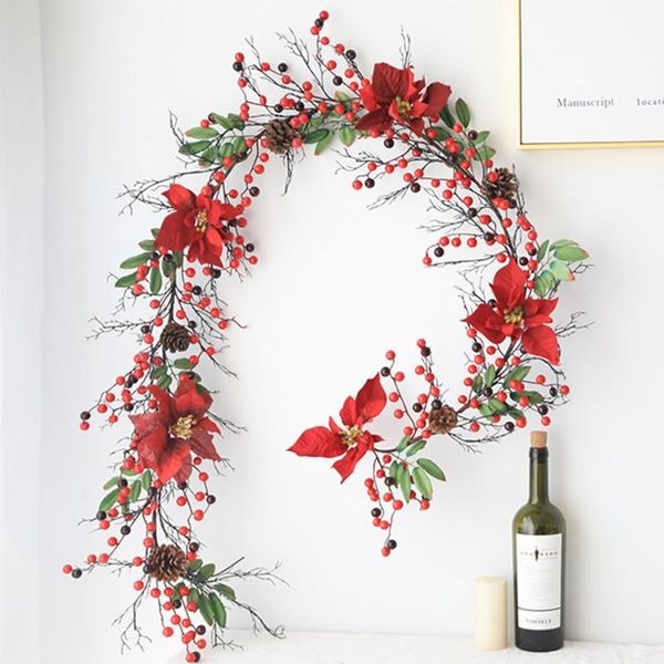 decorative flowers & wreaths fake red berry vine garland plants artificial flower hanging ivy home el wedding party garden craft christmas d
decorative flowers & wreaths fake red berry vine garland plants artificial flower hanging ivy home el wedding party garden craft christmas d