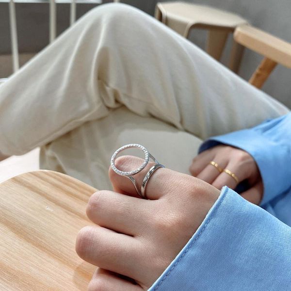 cluster rings silvology 925 sterling silver zircon circle openwork round originality design trendy for women nordic style jewelry, Golden;silver
cluster rings silvology 925 sterling silver zircon circle openwork round originality design trendy for women nordic style jewelry, Golden;silver