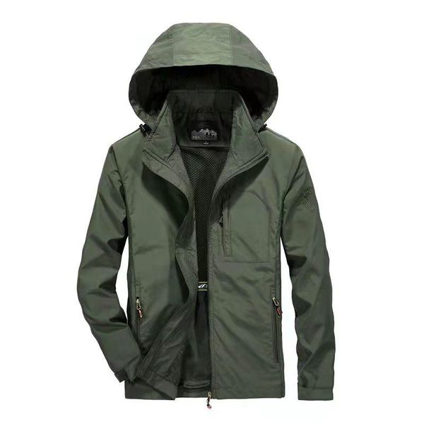 men's jackets windbreaker waterproof military hooded water proof wind breaker casual coat male clothing 2021 autumn men, Black;brown
men's jackets windbreaker waterproof military hooded water proof wind breaker casual coat male clothing 2021 autumn men, Black;brown