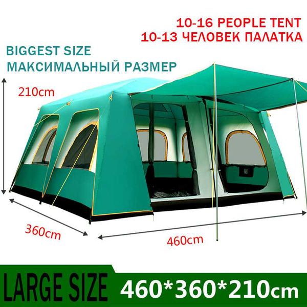 outdoor big tents 460*360*210 cm large party camping tented camps family cabin tent for 5 8 10 men 12 14 16 person tall shelter and shelters
outdoor big tents 460*360*210 cm large party camping tented camps family cabin tent for 5 8 10 men 12 14 16 person tall shelter and shelters