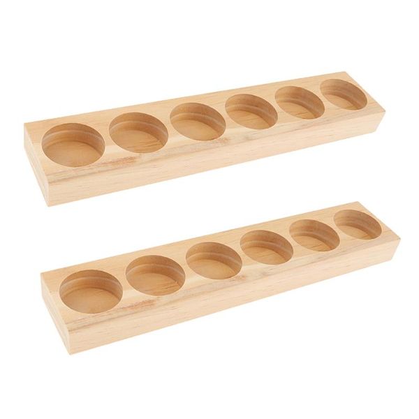 2pcs natural wood perfume essential oil display storage organizer rack stand holder for 6pcs 15ml bottles & jars
2pcs natural wood perfume essential oil display storage organizer rack stand holder for 6pcs 15ml bottles & jars